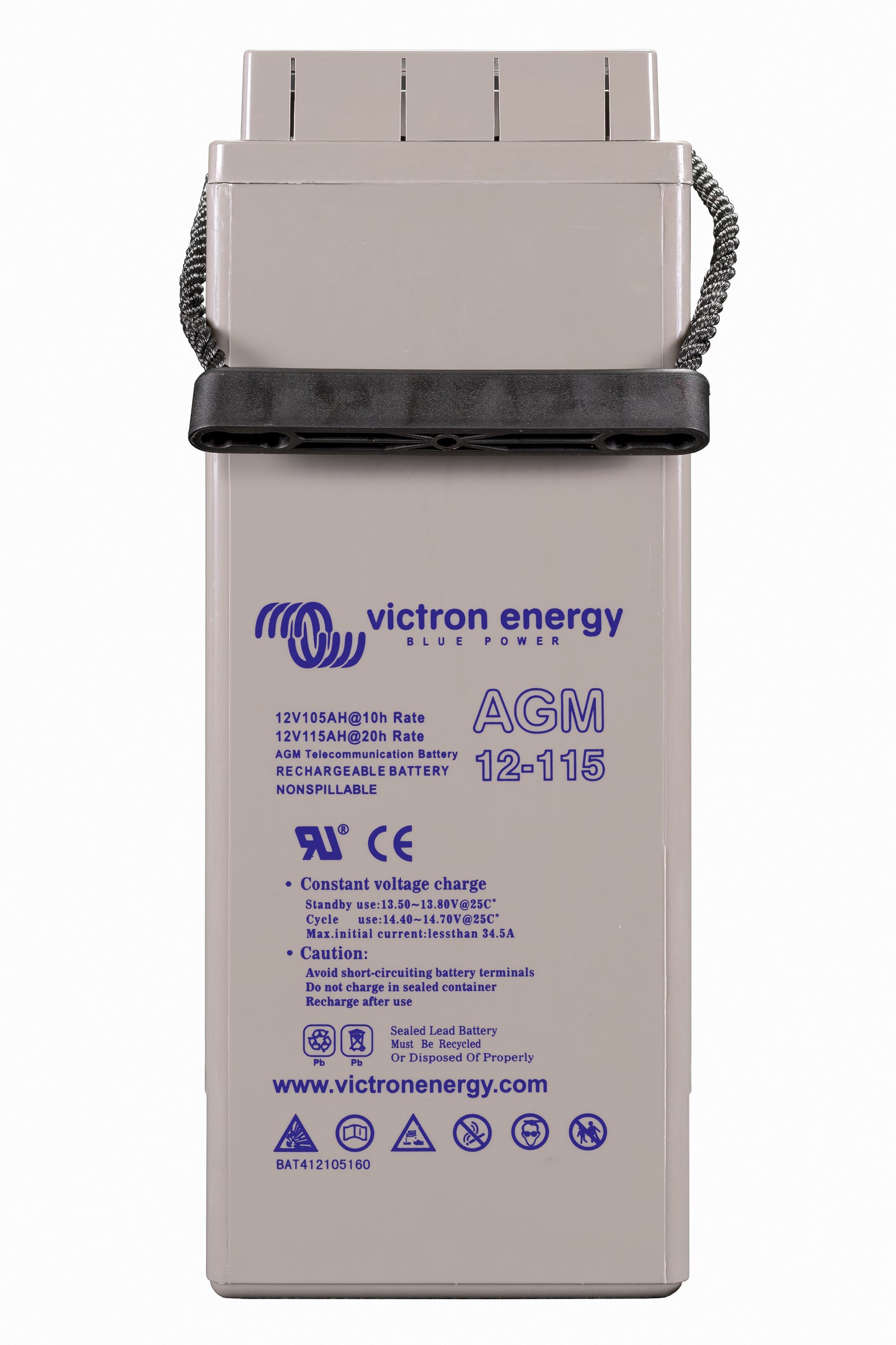 Victron Energy AGM Telecom Battery | 12V/115AH