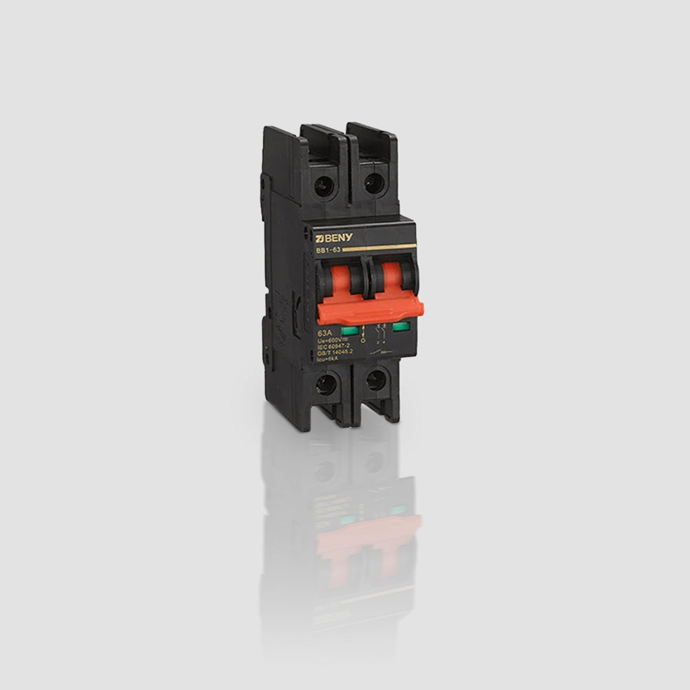 BENY Solar DC Mini Circuit Breaker - 2 Poles
