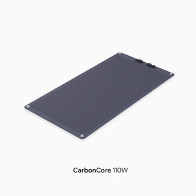 Levante CarbonCore Rail Mount Solar Panel | 110W