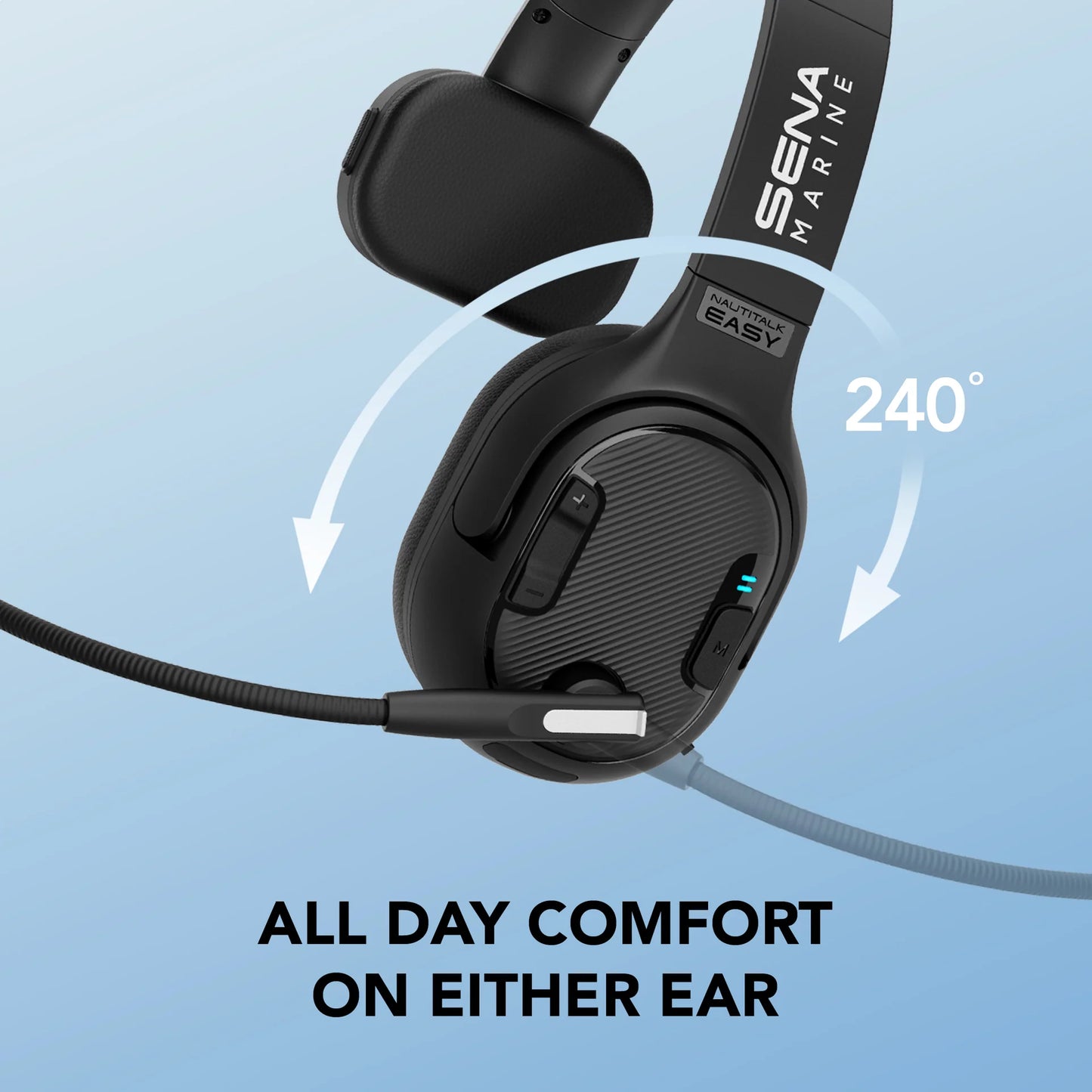 Sena Nautitalk EASY Mono Ear Mesh Communication Headset