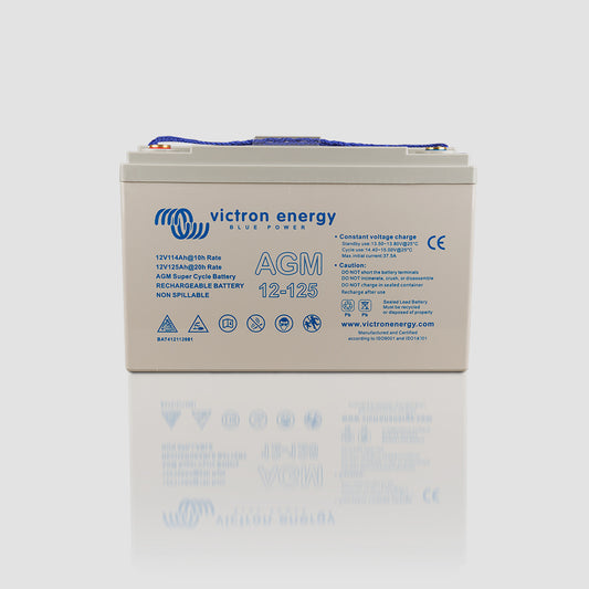 Victron Energy AGM Super Cycle Battery | 12V/125AH