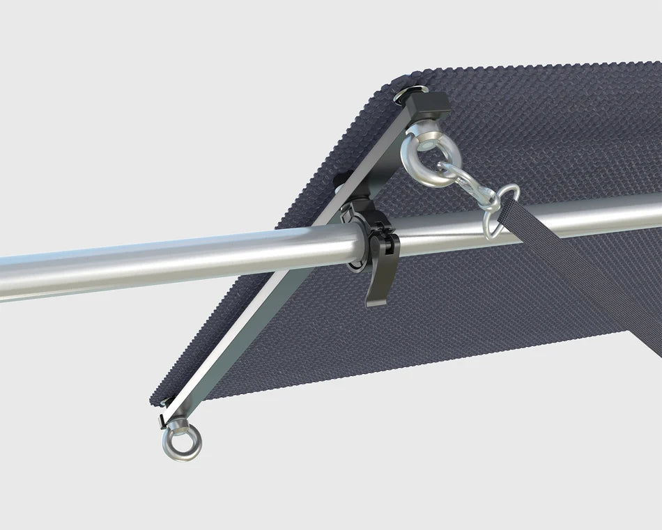 Levante CarbonCore Rail Mount Solar Panel | 110W
