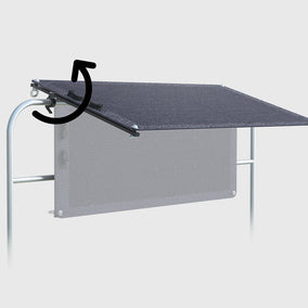 Levante CarbonCore Rail Mount Solar Panel | 110W